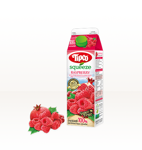 Tipco Squeeze Raspberry 100%