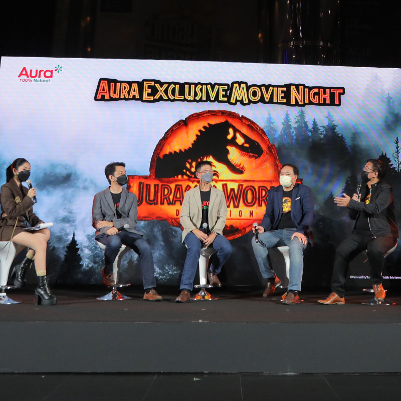 Aura Exclusive Movie Night ต้อนรับการกลับมาของมหากาพย์ภาพยนตร์ฟอร์มยักษ์ ส่งแคมเปญสุดพิเศษ 'The Secret of Aura'